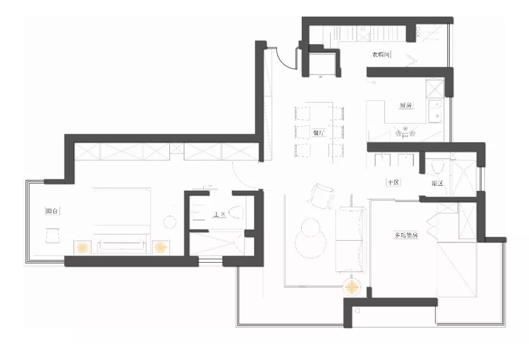 空间动线合理规划