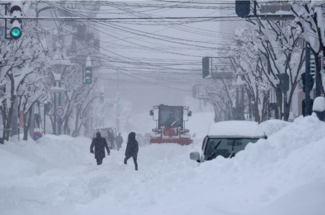 日本遭遇罕见大雪，灾情惨重已致一人丧生四人受伤！