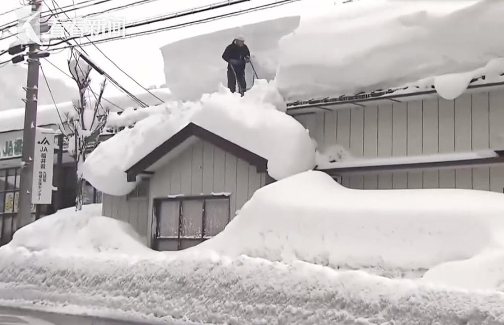 惊！日本积雪竟达5米厚？当地居民惊呼，这是末日景象还是奇迹降临？